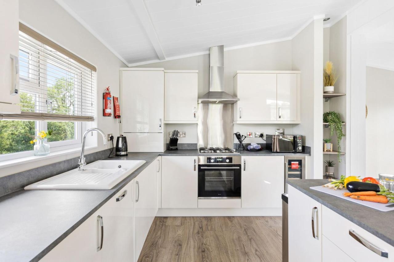 Rose Lodge, 21 Roadford Lake Lodges Lifton Buitenkant foto